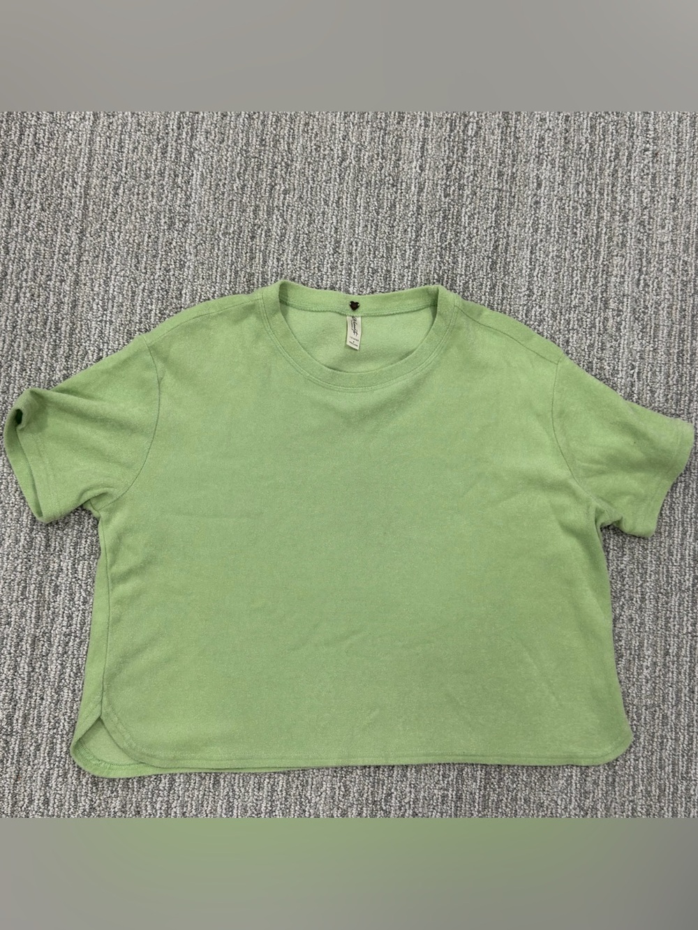 Green Crop Top
